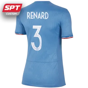 Wendie Renard #3 France National Womens Home Jersey - 2023