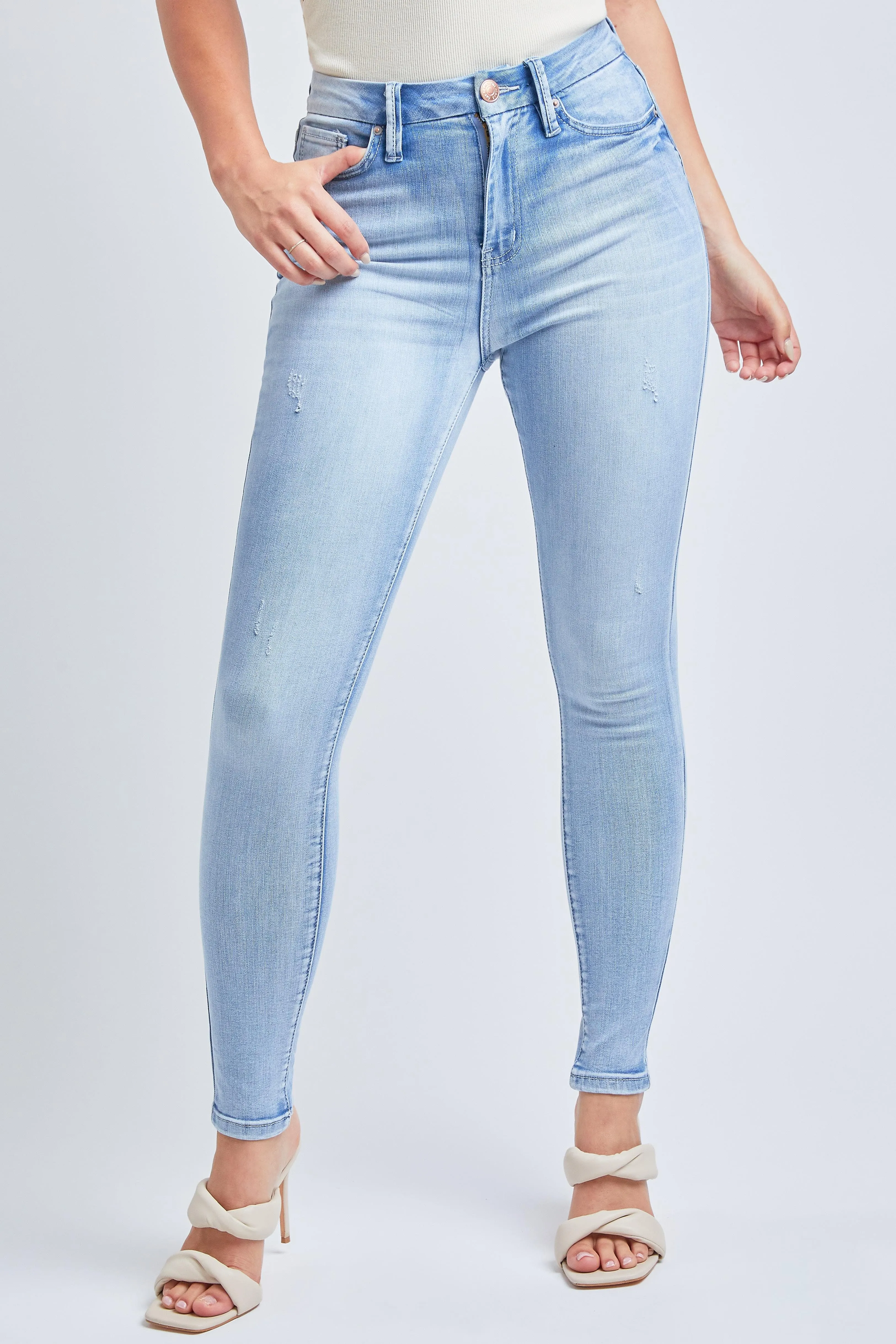 Women's Curvy Fit  Skinny Jeans-sale