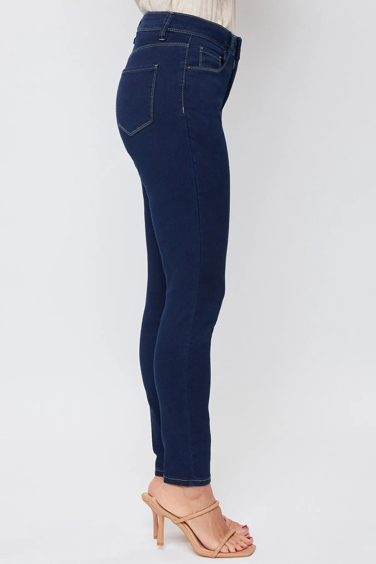 Women's Essential High Rise Clean Hem Skinny Jean