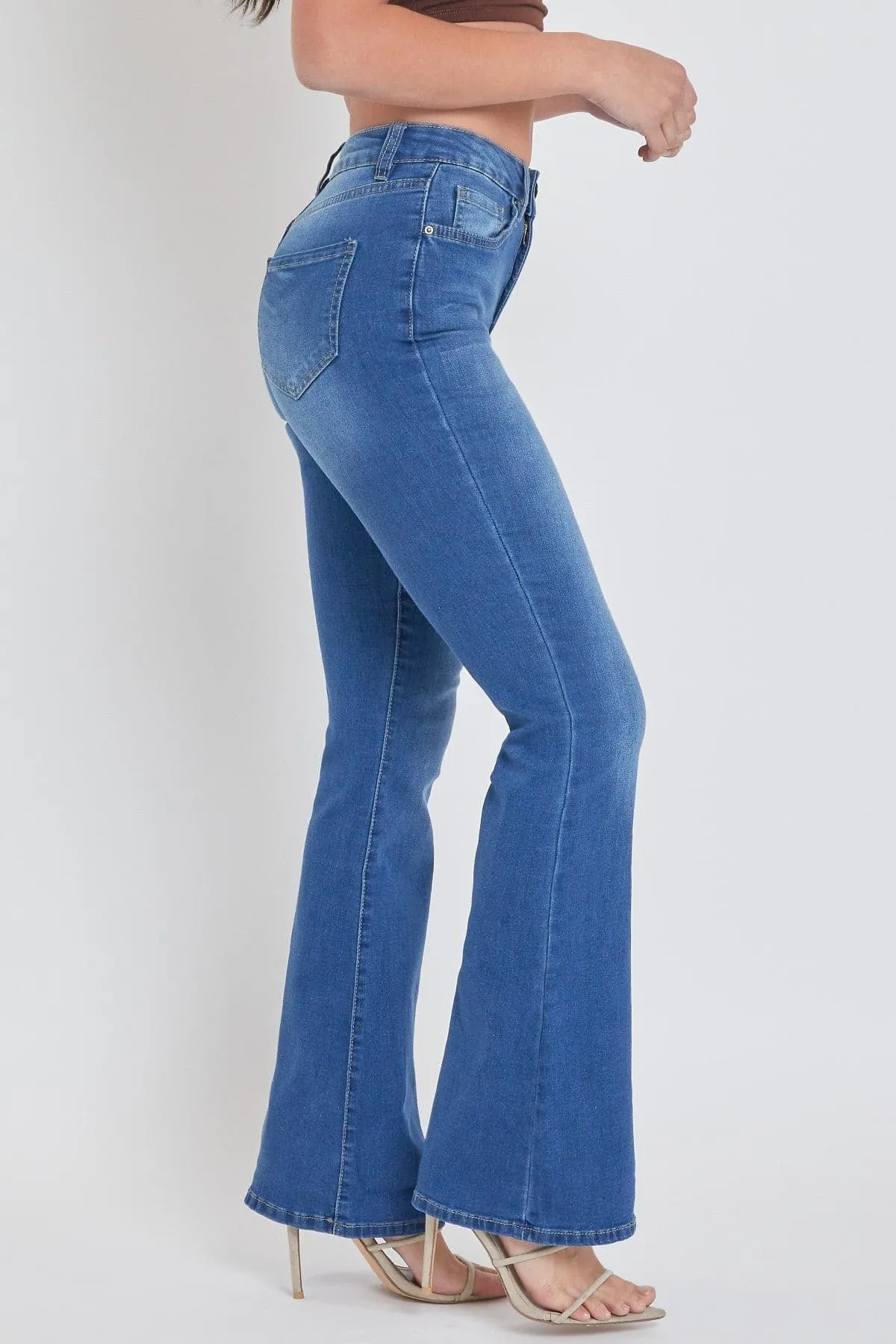 Women's Essential Non-Distressed Flare Jeans