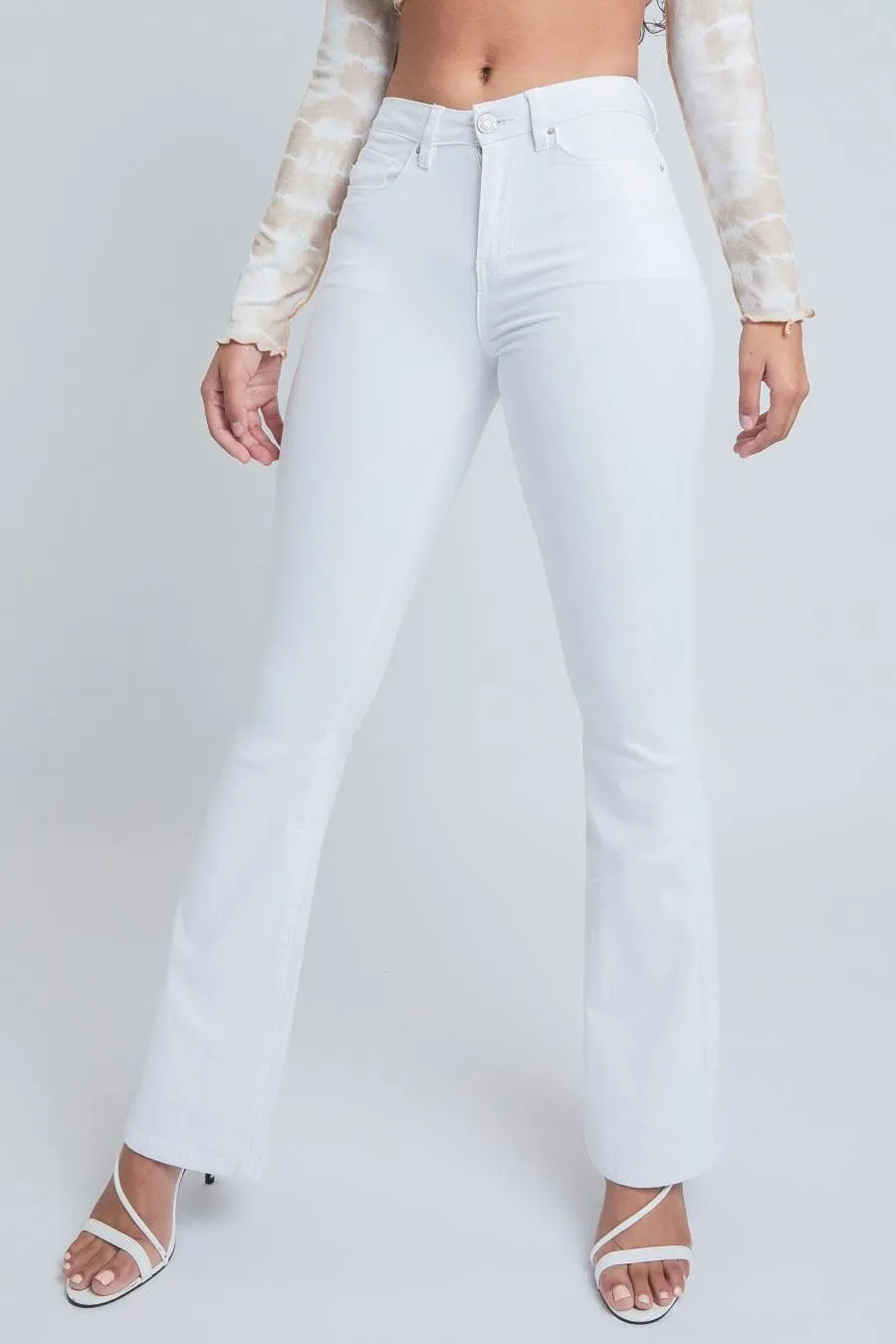 Women's Essential Non-Distressed Flare Jeans