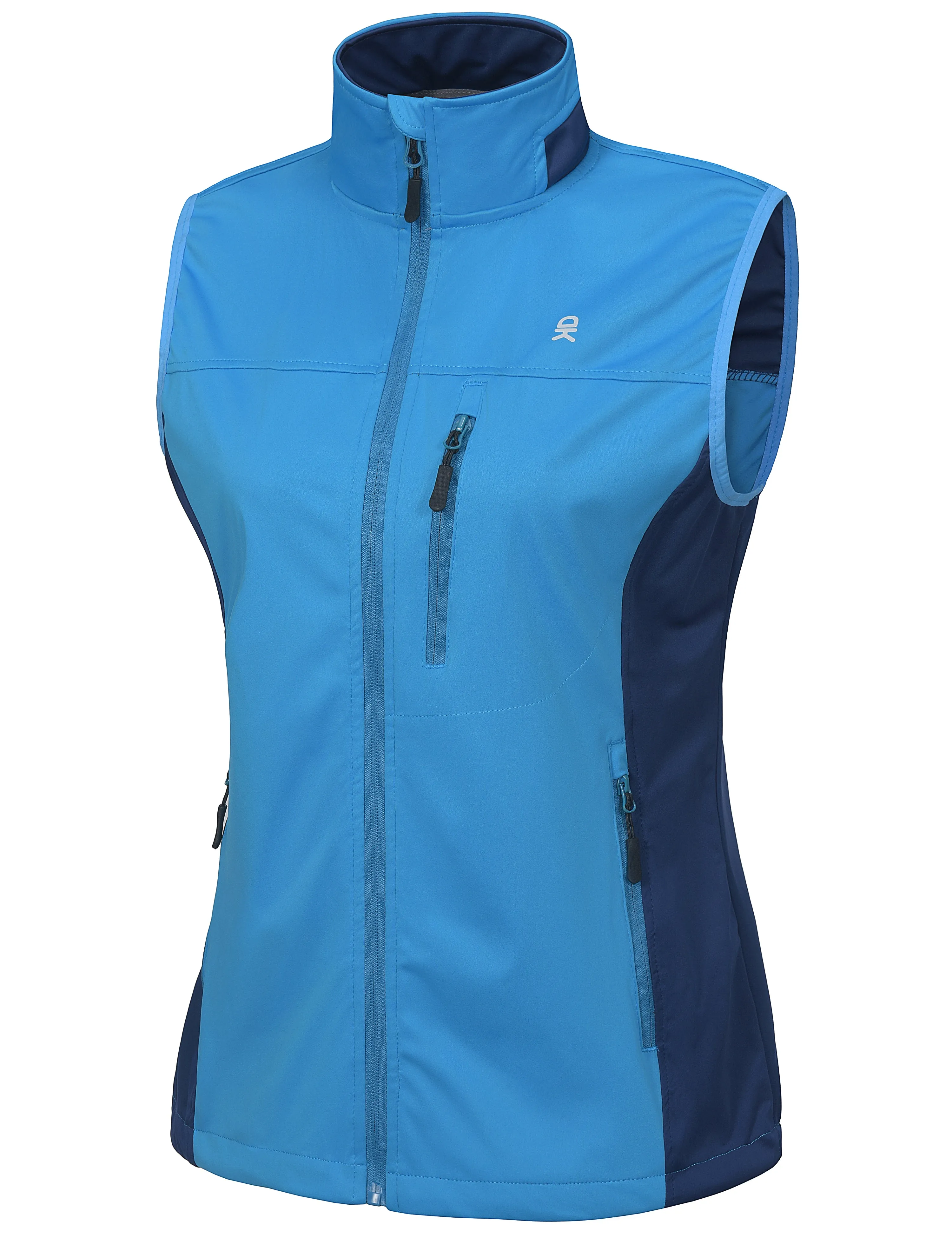 Women's Lightweight Patchwork Softshell Golf Vest